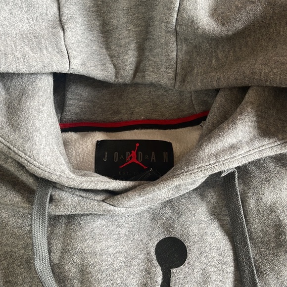 Jordan Air Standard Fit Mens Grey Hoodie. Mint Condition - Picture 10 of 10